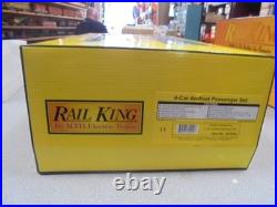 MTH RK O Scale 30-6526 Amtrak (Vb) 4 Car Streamlined 4 Car Passenger Set NIB