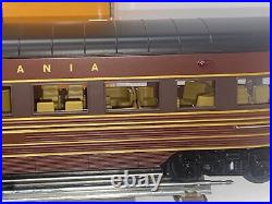 MTH RailKing 30-2591A Pennsylvania 60 Streamlined 4-Car Passenger Set Used O 3R