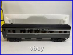 MTH RailKing 30-6080 6081 NYC Lightning Stripe Passenger Set O-27 4 Cars LNIB C4