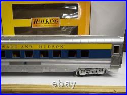 MTH RailKing Delaware & Hudson 2-Car Passenger Set O Gauge 30-67451 LNIB