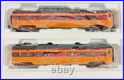 MTH RailKing Milwaukee Road 60' Streamlined 4 Car Passenger Set 30-67194 New