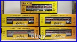 MTH RailKing New Haven O-27 5-Car Train Passenger Set 30-6132 30-4115 LNIB B3