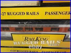 MTH RailKing New Haven O-27 5-Car Train Passenger Set 30-6132 30-4115 LNIB B3