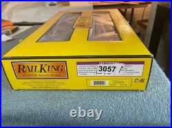 MTH Rail King 30-67399 California Zephyr 2 CAR PASSENGER SET 3056