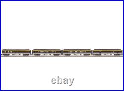 MTH Rail King 30-69285 CHESAPEAKE & OHIO 60' MADISON 4-Car Passenger Set C&O