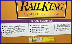 MTH Rail King 30-6934 SOUTHERN 60' MADISON Passenger 4-CAR Set O-Gauge Railking
