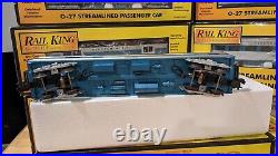 MTH Rail King Electro Motive 7 Car Passenger Set 30-6112 30-6143 30-6128