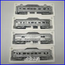 MTH Rail King O Gauge Empire State Express 4-Car Streamlined Passenger Set NOS
