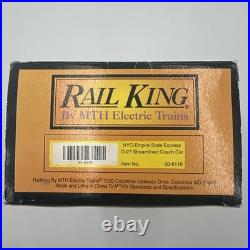 MTH Rail King O Gauge Empire State Express 4-Car Streamlined Passenger Set NOS