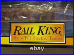 MTH Rail King Pennsylvania Overton Passenger O Gauge 3 Car SET 30-6415 C