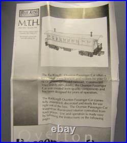 MTH Rail King Pennsylvania Overton Passenger O Gauge 3 Car SET 30-6415 C
