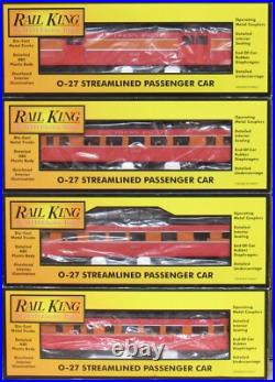 MTH Railking 30-6109 Southern Pacific Daylight 4-Car Passenger Set O-Gauge NIB MTH Railking 30-6109 Southern Pacific Daylight 4-Car Passenger Set O-Gauge NIB