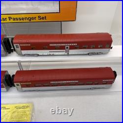 MTH Railking 30-6708 Rock Island 4-Car 60' Streamlined Passenger Set O Used