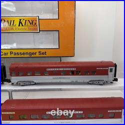 MTH Railking 30-6708 Rock Island 4-Car 60' Streamlined Passenger Set O Used