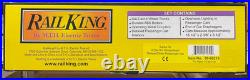MTH Railking 30-68213 Santa Fe O Scale 60' Sleeper/Dinner 2-Car Passenger Set