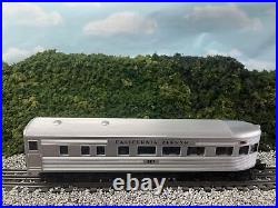 MTH Railking California Zephyr 4-Car Passenger Set 30-6050 to 30-6053