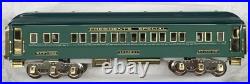 MTH Tinplate 10-1122P Flyer Presidential 2-Tone Blue 4 car Passenger Set