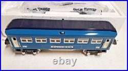 MTH Tinplate Two Tone Blue 4 Car 2600 Series Passenger Set 10-8009 A224