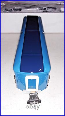 MTH Tinplate Two Tone Blue 4 Car 2600 Series Passenger Set 10-8009 A224