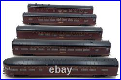 MTH Trains HO 1/87 Scale 80-60013 Norfolk and Western 5 Car Passenger Set MTH Trains HO 1/87 Scale 80-60013 Norfolk and Western 5 Car Passenger Set