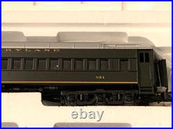 MTH Western Maryland MADISON 2 CAR BAGGAGE COACH PASSENGER SET NEW