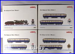 Marklin #2881 Kaiser Wilhelm II H. O. Steam Loco & Tender-6 Passenger Car Set C10