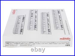 Marklin 41870 HO Scale INOX PBA TEE 4-Car Passenger Set EX/Box