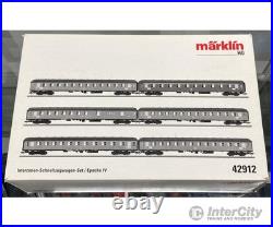 Marklin 42912 HO DB 6 Piece Interzone Express Passenger Car Set