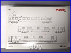 Marklin #42996 #4279 German DB H. O. 4 Car Passenger Set Original Box C-10