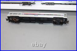 Märklin 43600 Passenger Car Set Amtrak H0 3-Rail Silver CT