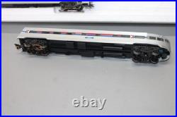 Märklin 43600 Passenger Car Set Amtrak H0 3-Rail Silver CT