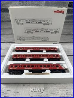 Marklin HO 43891 Knorr 3 Car Passenger Set Open Box Excellent Trains