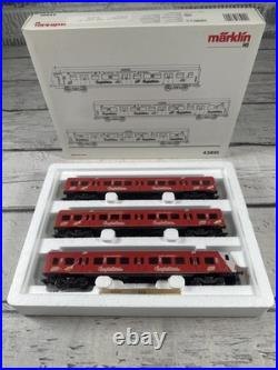 Marklin HO 43891 Knorr 3 Car Passenger Set Open Box Excellent Trains