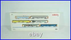 Marklin HO Scale Shell Exhibition 6-Car Passenger Set 4290 NEW C1 Marklin HO Scale Shell Exhibition 6-Car Passenger Set 4290 NEW C1