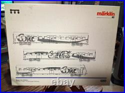 Marklin Ho 4393 Coca Cola 3 Car Passenger Set Exclusive Nib