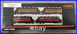 Marklin Mini-Club #87910 Z Scale D&RGW American Old-Timer 4 Car Passenger Set