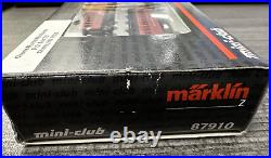 Marklin Mini-Club #87910 Z Scale D&RGW American Old-Timer 4 Car Passenger Set