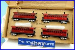 Marx 5193x Canadian Pacific Tinplate Old Timer 4-car Passenger Set. New In Box
