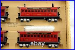 Marx 5193x Canadian Pacific Tinplate Old Timer 4-car Passenger Set. New In Box
