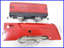Marx 575 Mechanical Passenger Set Red CV Loco Boxed Prewar O gauge X7671