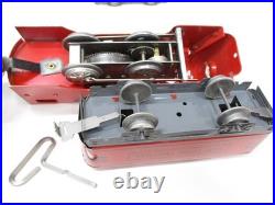 Marx 575 Mechanical Passenger Set Red CV Loco Boxed Prewar O gauge X7671