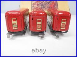 Marx 575 Mechanical Passenger Set Red CV Loco Boxed Prewar O gauge X7671