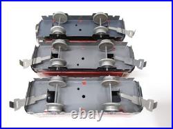 Marx 575 Mechanical Passenger Set Red CV Loco Boxed Prewar O gauge X7671