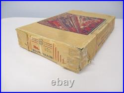 Marx 575 Mechanical Passenger Set Red CV Loco Boxed Prewar O gauge X7671