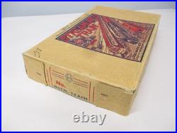 Marx 575 Mechanical Passenger Set Red CV Loco Boxed Prewar O gauge X7671