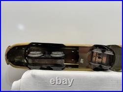 Marx M10000 Tin Union Pacific Articulated Passenger Set Yellow & Cream with2 cars