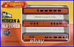 Mdc/roundhouse St Louis Southwest Harriman Passenger Car Set (4 Built, 3 Kits)