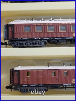 Minitrix N Scale 1017 Orient Express 5 Car Passenger Set