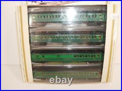 Model Power N Scale Car Pak Presidential passenger set #8624, 8636, 8634, 8628