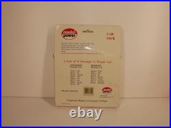 Model Power N Scale Car Pak Presidential passenger set #8624, 8636, 8634, 8628